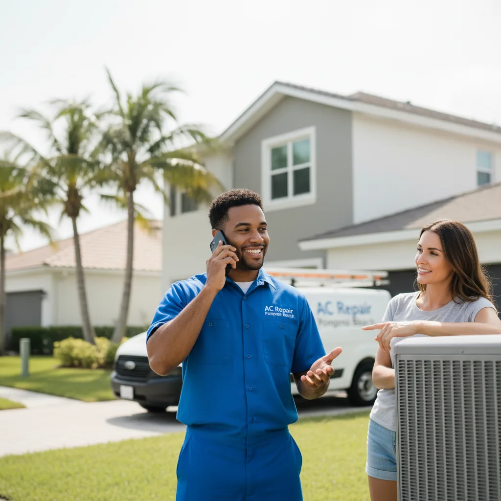 AC Repair Pompano Beach customer support in Schaumburg